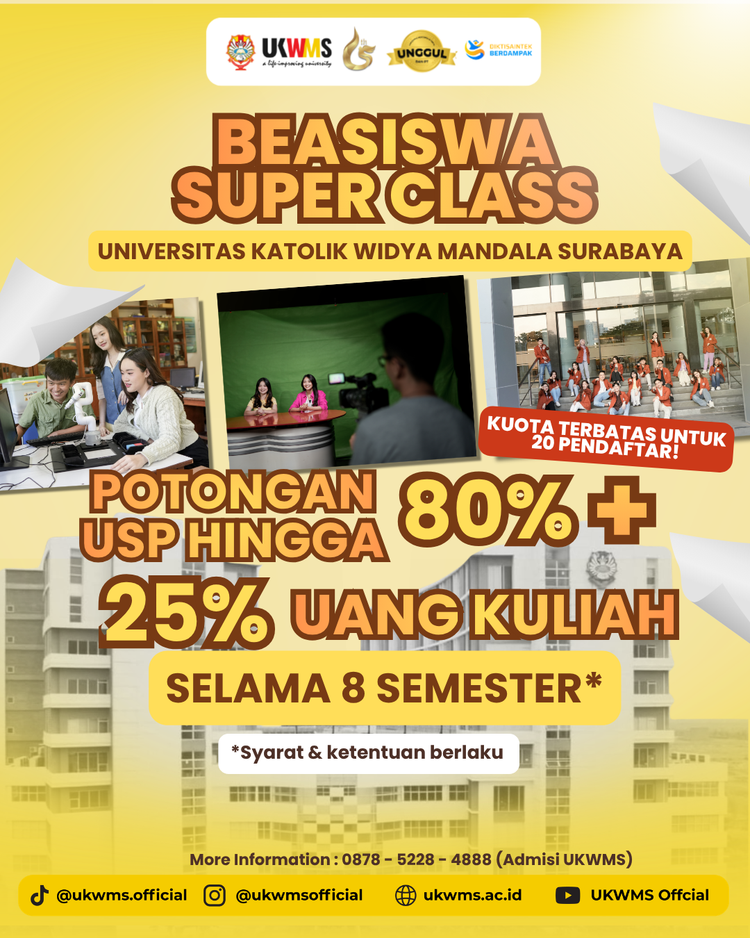 Beasiswa Super Class UKWMS